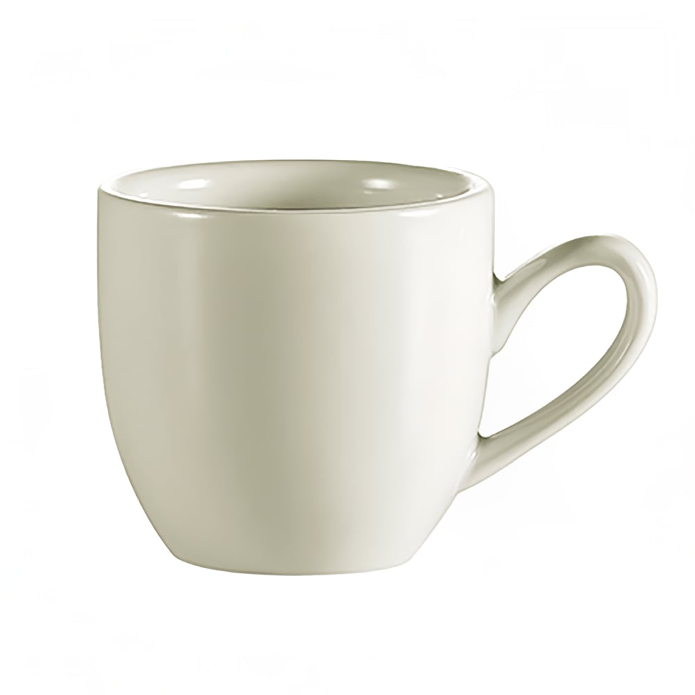 CAC American White Demitasse Cup, REC, Round (REC-35)