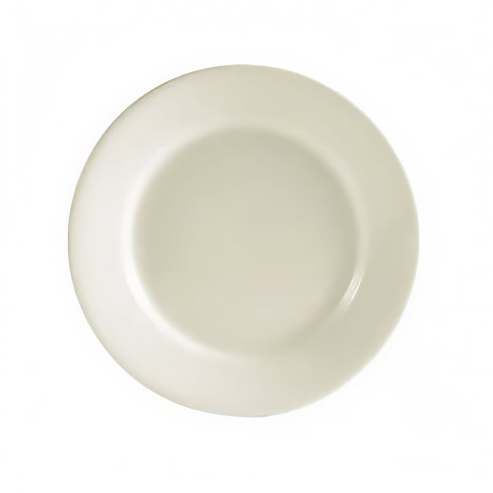 CAC 9" Round REC Dinner Plate - Stoneware, American White (REC-8)