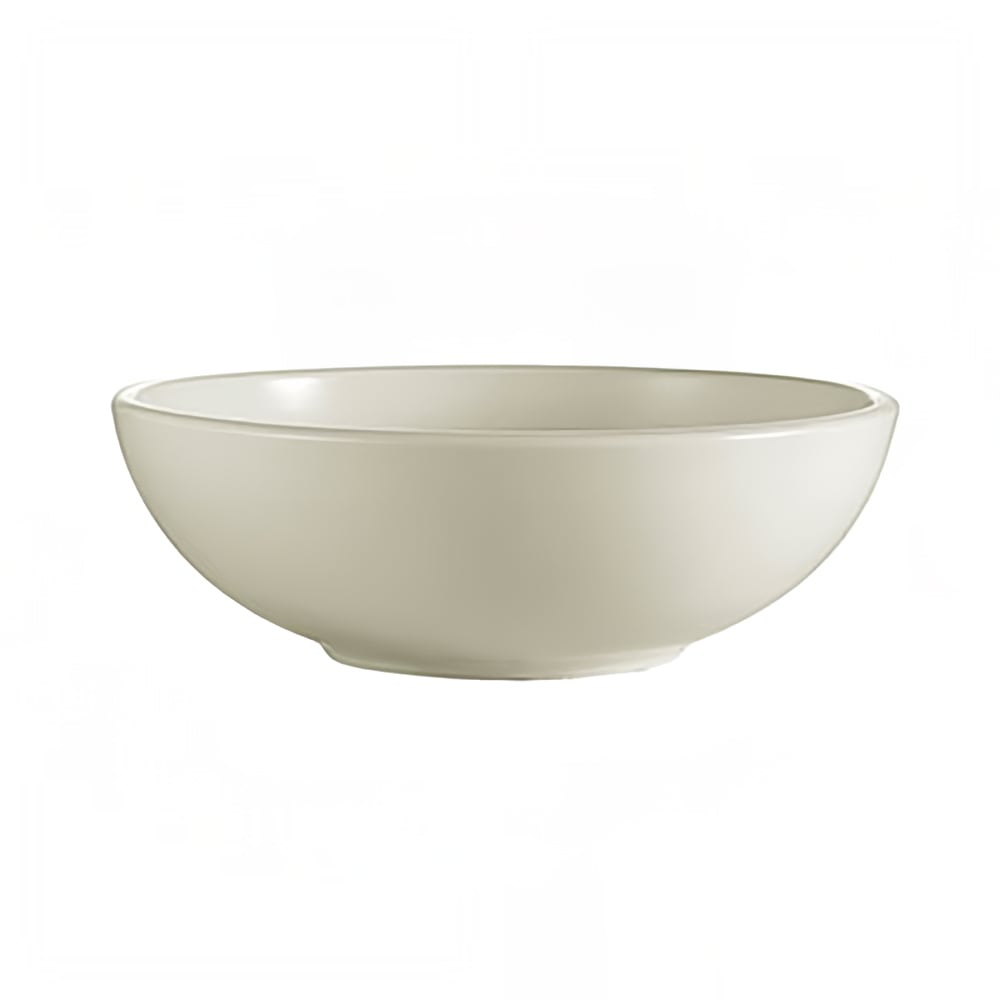 CAC 48 oz Round REC Coupe/Sheer Salad Bowl, American White (REC-81)