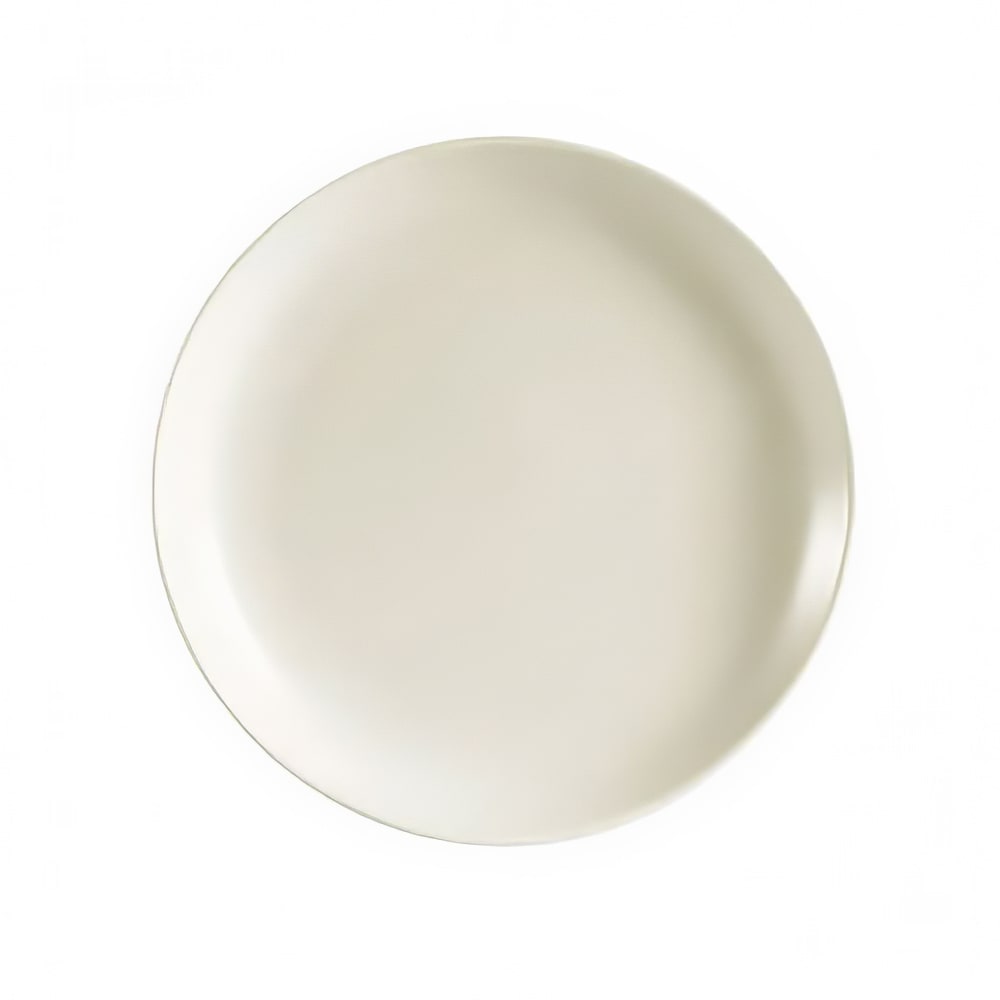 CAC 9" Round REC Coupe Dinner Plate - Stoneware, American White (REC-8C)