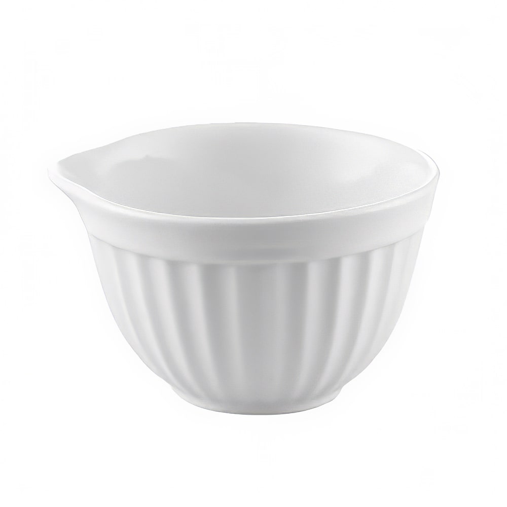 CAC 4 oz RKF Ramekin - Porcelain, Super White (RKF-204)