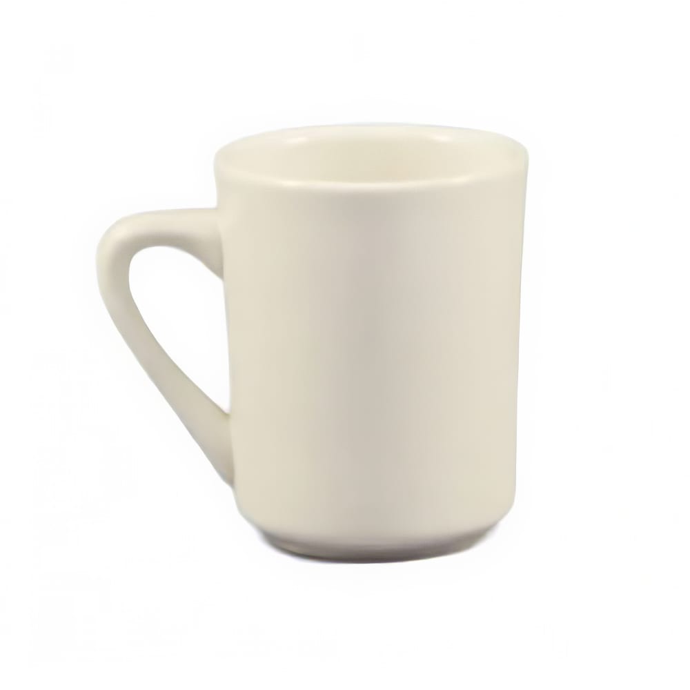 CAC American White Mug, Tierra, Round (TM-8-W)