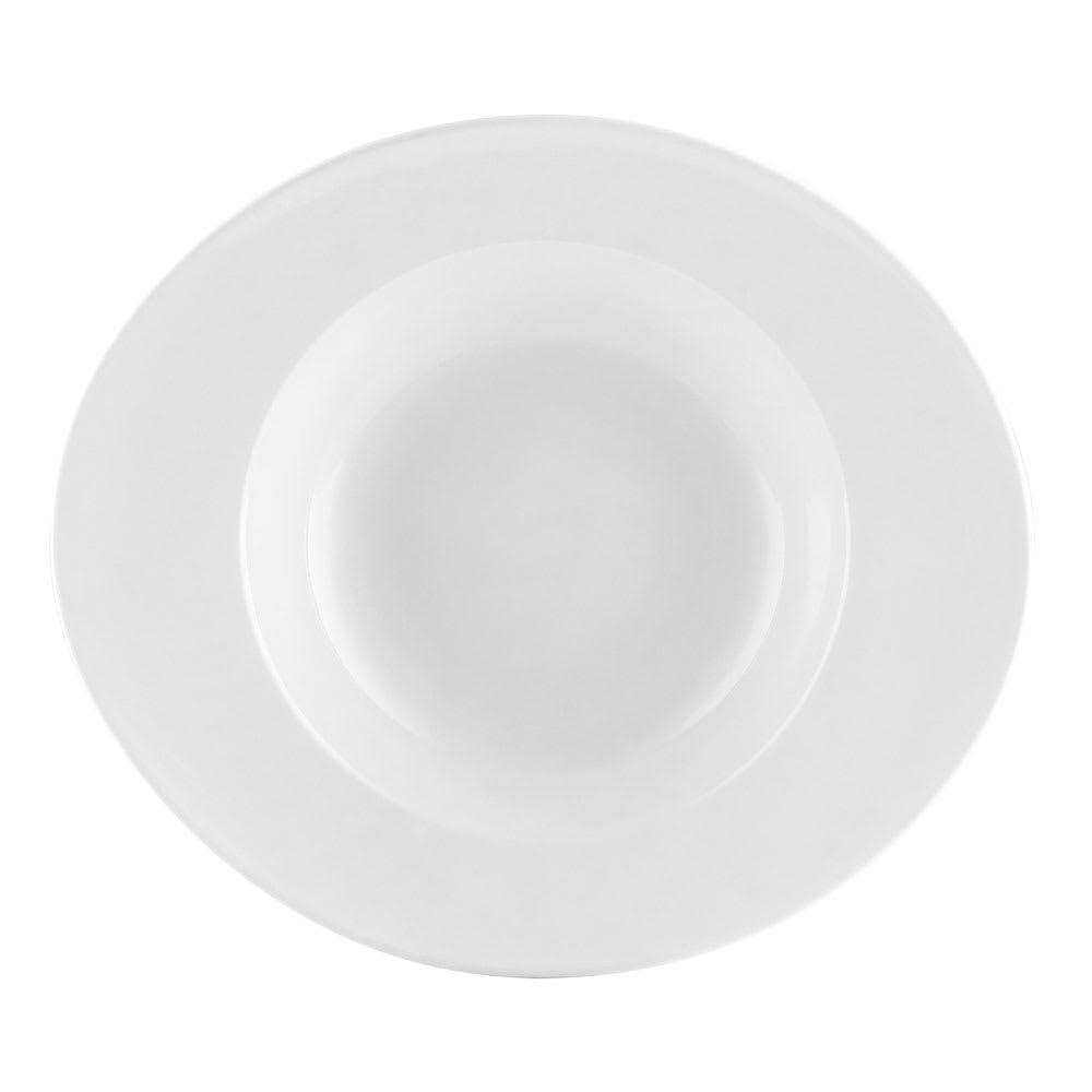 CAC 23 oz Oval Universal Pasta Bowl - Porcelain, Super White (UVS-OV120)