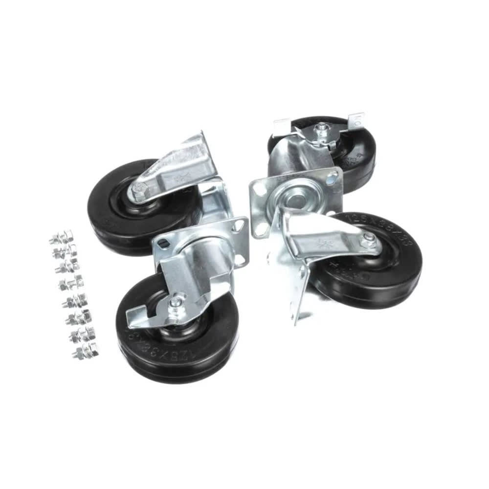 Cecilware Pro Set of 4 Casters w/ (2) Locking for FMS Floor Model Fryers (410-00190)