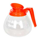 Grindmaster 98006 Decaf Coffee Decanter w/ Orange Handle thumbnail 3