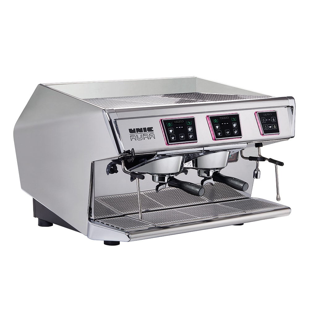 UNIC Aura2 Automatic Espresso Machine w/ 2 Groups & (1) 10.1 liter Steam Boiler, 230v/1ph (AURA2)