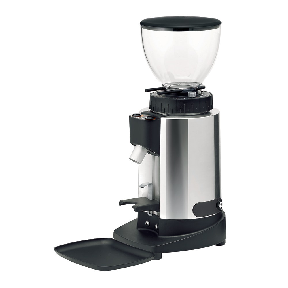 UNIC On Demand Espresso Coffee Grinder w/ 1 1/3 lb Hopper - Aluminum, 110v (CDE6PAUTO)
