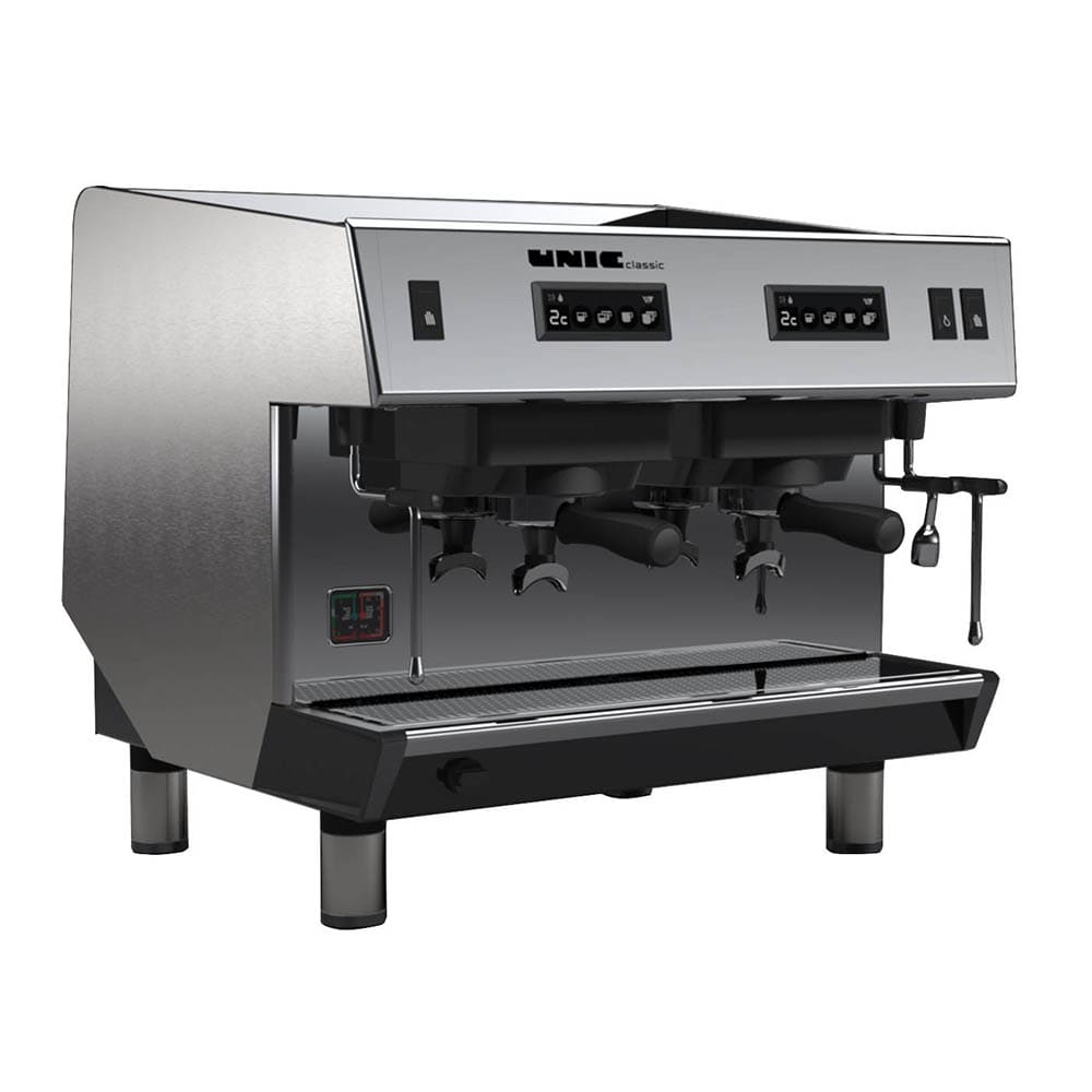 UNIC Automatic Volumetric Espresso Machine w/ (2) Groups & (4) Dispensers - 230v/1ph (CLASSIC2)