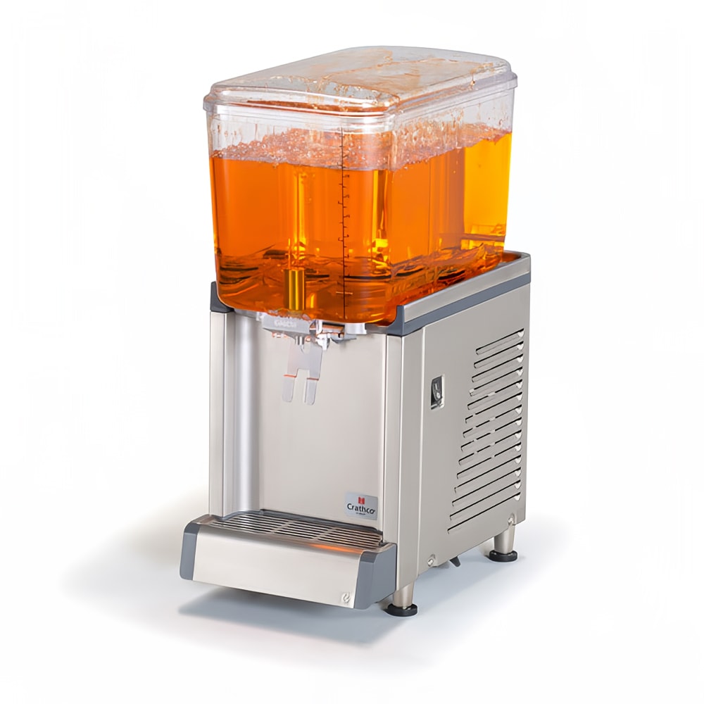 Crathco CS-1D-16-290 Refrigerated Drink Dispenser w/ (1) 4 3/4 gal Bowl, Pre Mix, 120v