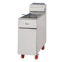 Cecilware Pro Gas Fryer - (1) 50 lb Vat, Floor Model, Liquid Propane (FMS504LP) thumbnail 2