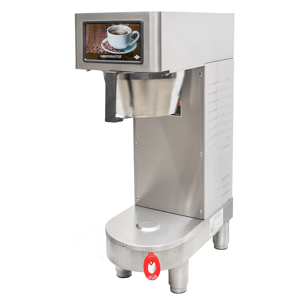 Grindmaster PBC-1A Single Coffee Brewer for (1) 1 1/2 gal Shuttle - Digital Control, 240v/1ph