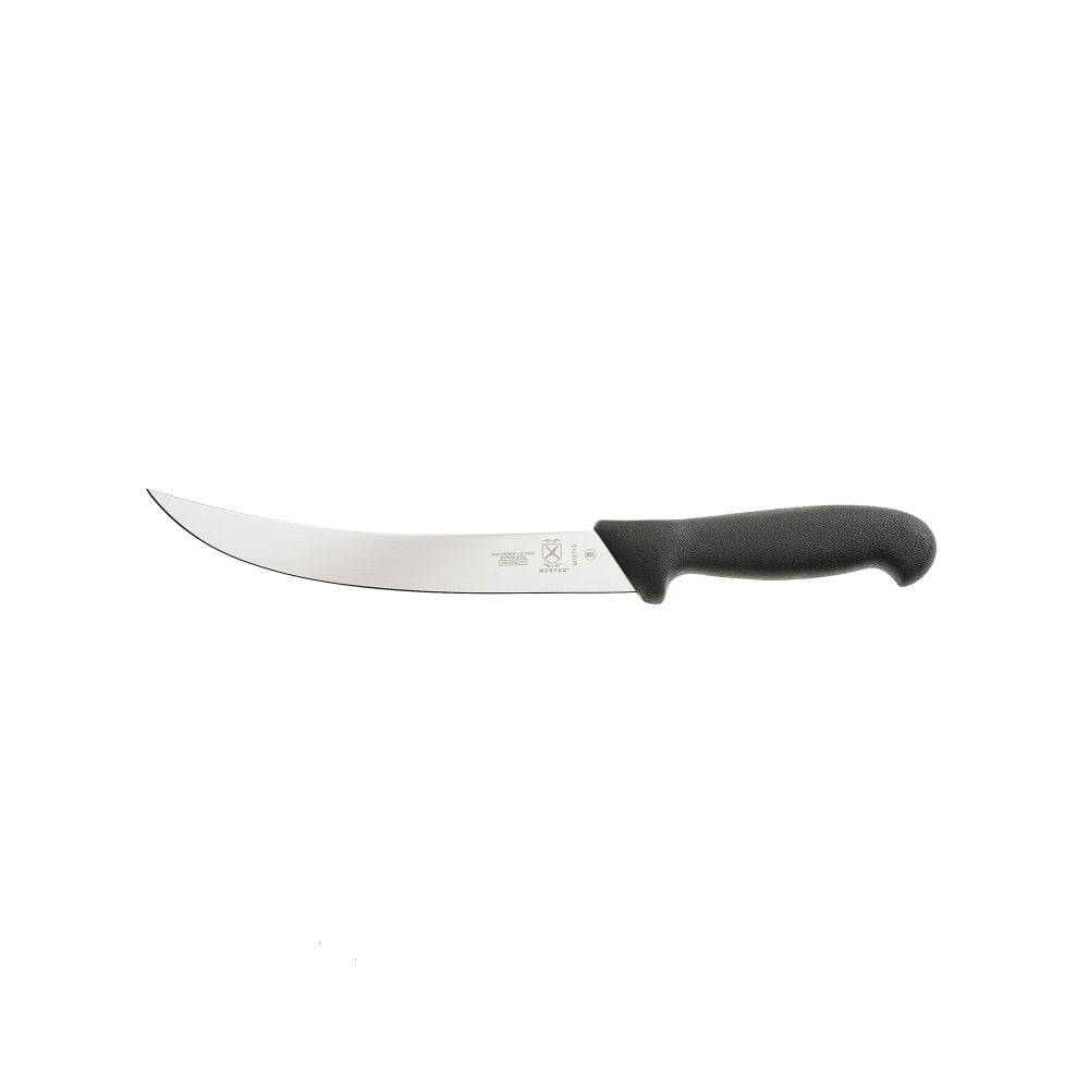 Mercer Culinary M13713 8" Breaking Knife w/ Black Textured Glass-Reinforced Nylon Handle, High-Carbon German Steel