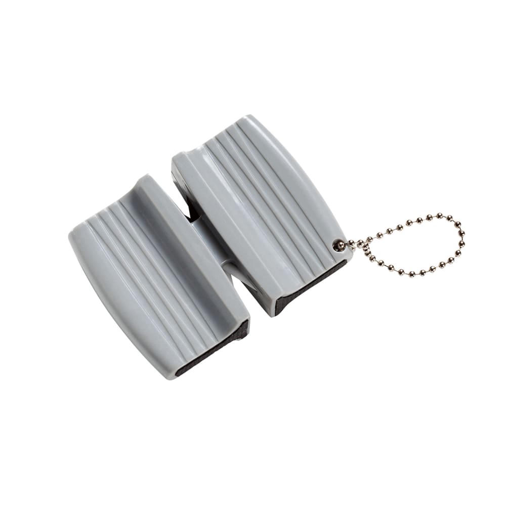 Mercer Culinary M15940 Dual Sharpener Keychain - Gray