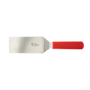 Mercer Culinary M18321RD 6" x 3" Turner w/ Red Nylon Handle, Stainless Steel thumbnail 2
