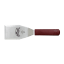 Mercer Culinary M18340 5" x 3" Turner w/ Red Nylon Handle, Stainless Steel thumbnail 2