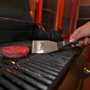 Mercer Culinary M18340 5" x 3" Turner w/ Red Nylon Handle, Stainless Steel thumbnail 5