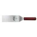 Mercer Culinary M18360 8" x 3" Turner w/ Red Nylon Handle, Stainless Steel thumbnail 2