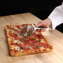 Mercer Culinary M18604WH 4" Pizza Cutter w/ White Santoprene®/Polypropylene Handle, High Carbon Japanese Steel thumbnail 2