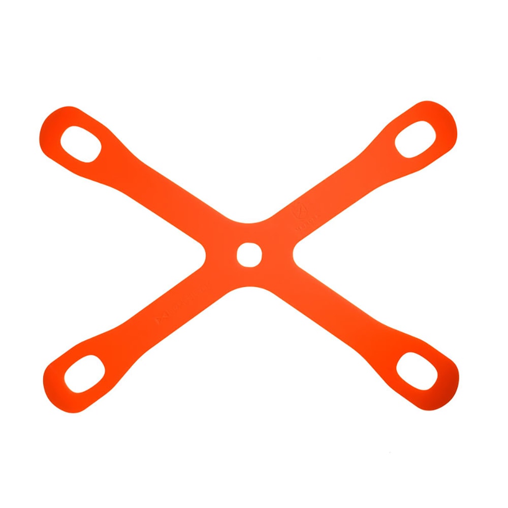 Mercer Culinary M18930 Cutting Board Holder - 15 3/8" x 11 3/8", Silicone, Orange