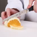 Mercer Culinary M20405 5" Utility Knife w/ Black Non-Slip Santoprene® Handle, High-Carbon German Steel thumbnail 3