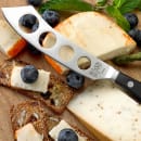 Mercer Culinary M23605 5" Soft Cheese Knife w/ Black Ergonomic POM Handle, High-Carbon German Steel thumbnail 4