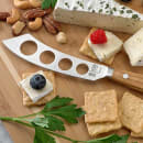 Mercer Culinary M23605OL 5" Soft Cheese Knife w/ Olive Wood Handle, High Carbon German Steel thumbnail 3