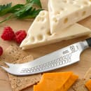Mercer Culinary M23606 4 3/4" Hard Cheese Knife w/ Black Ergonomic POM Handle, High-Carbon German Steel thumbnail 4