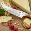 Mercer Culinary M23606OL 4 3/4" Hard Cheese Knife w/ Olive Wood Handle, High Carbon German Steel thumbnail 3