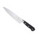 Mercer Culinary M23670 8" Granton Chef's Knife w/ Black Ergonomic Delrin® Handle, High-Carbon German Steel thumbnail 2