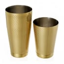 Barfly 28 oz & 18 oz Diamond Lattice Stainless Bar Cocktail Shaker Set, Gold (M37200GD) thumbnail 2