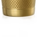 Barfly 28 oz & 18 oz Diamond Lattice Stainless Bar Cocktail Shaker Set, Gold (M37200GD) thumbnail 4