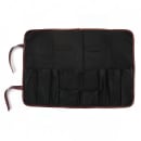 Barfly Mixology Gear Roll - Waxed Canvas & Leather, Black (M30930) thumbnail 2