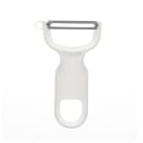 Mercer Culinary M33071WHB "Y" Peeler w/ Straight Edge, Ergonomic Polypropylene Handle, White thumbnail 2