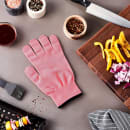 Mercer Culinary M33415PKS Small Cut Resistant Glove - Ultra High Molecular Polyethylene, Pink w/ Red Cuff thumbnail 3