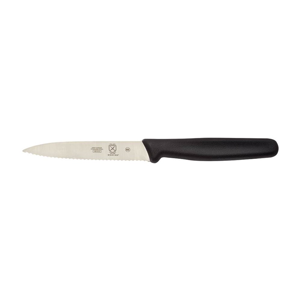Mercer Culinary M33931B 4" Bar Knife w/ Black Polypropylene Handle, High Carbon Japanese Steel