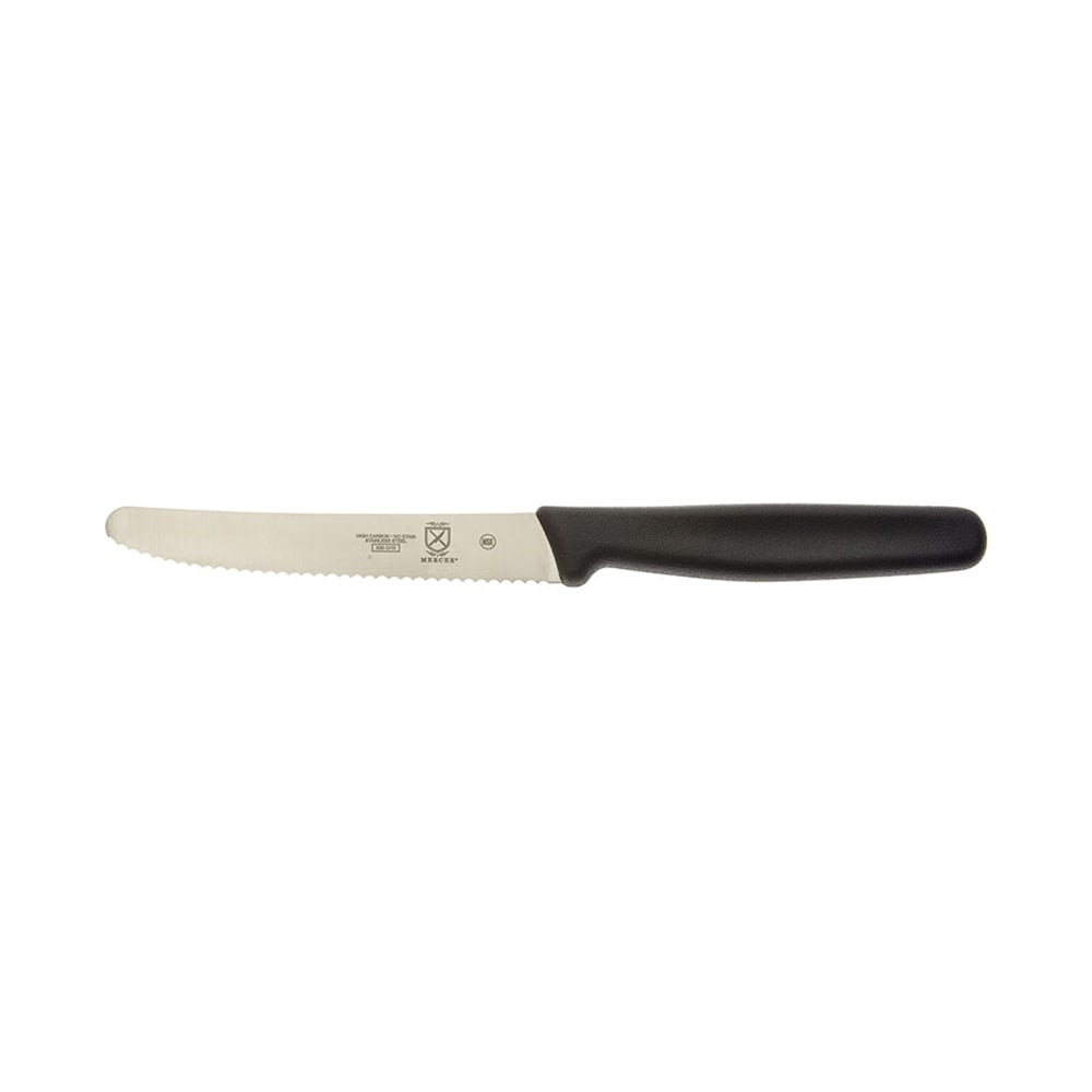 Mercer Culinary M33932B 4 1/3" Bar Knife w/ Black Polypropylene Handle, High Carbon Japanese Steel