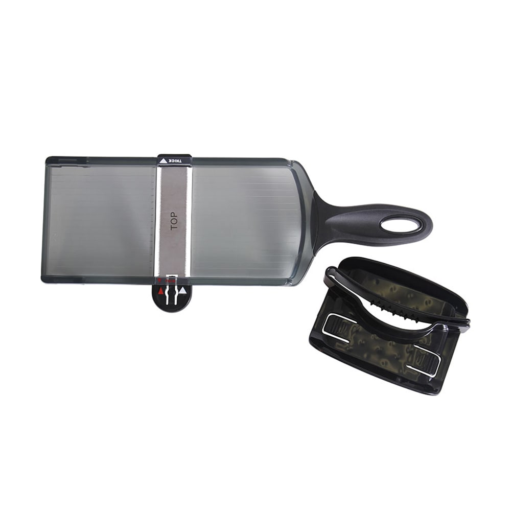 Mercer Culinary M35701 Dual Slicing Mandoline Slicer w/ High Carbon Steel Blade