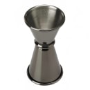 Barfly Double Japanese Style Jigger - 1/2 oz & 3/4 oz, Gun Metal Black (M37000BK) thumbnail 2