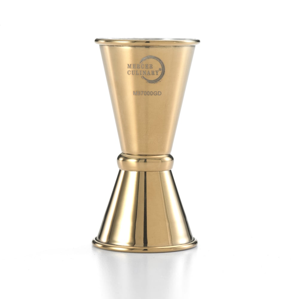 Barfly Double Japanese Style Jigger - 1/2 oz & 3/4 oz, Gold (M37000GD)