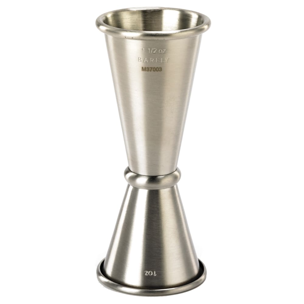 Barfly Double Japanese Style Jigger - 1 oz & 1 1/2 oz, Stainless (M37003)