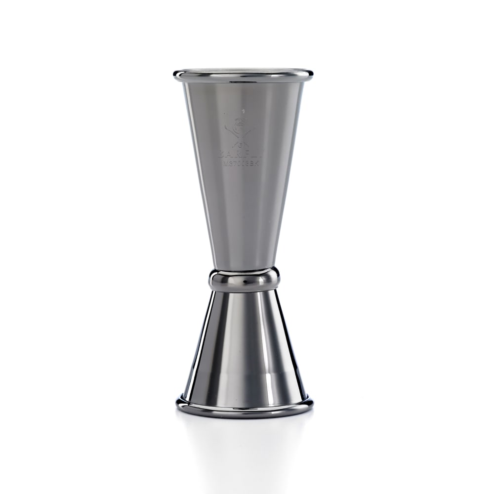 Barfly Double Japanese Style Jigger - 1 oz & 1 1/2 oz, Gun Metal Black (M37003BK)