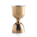 Barfly Straight Rim Bell Jigger - 1 oz & 2 oz, Gold (M37006GD) thumbnail 2