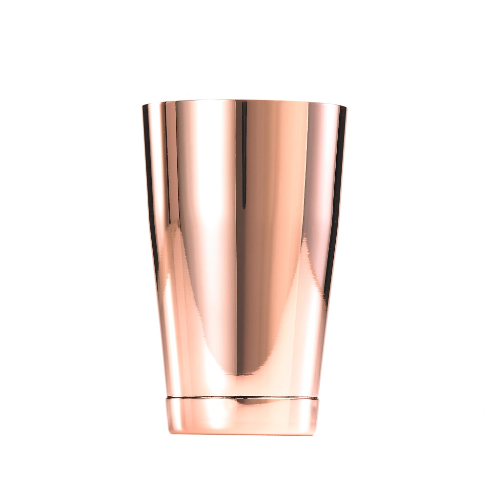 Barfly 18 oz Stainless Bar Cocktail Shaker, Copper (M37007CP)