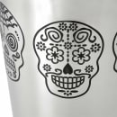 Barfly 28 oz Bar Cocktail Shaker w/ Etched Skulls, Mirror Finish (M37008SKU) thumbnail 3