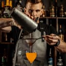 Barfly 28 oz & 18 oz Stainless Bar Cocktail Shaker Set, Vintage Black (M37009VBK) thumbnail 5