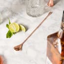 Barfly 11 13/16" Bar Spoon w/ Teardrop End, Copper (M37012CP) thumbnail 4