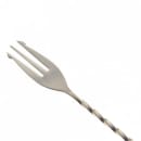 Barfly 12 3/8" Bar Spoon w/ Fork End, Stainless (M37015) thumbnail 3
