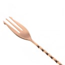 Barfly 19 5/8" Bar Spoon w/ Fork End, Copper (M37017CP) thumbnail 3