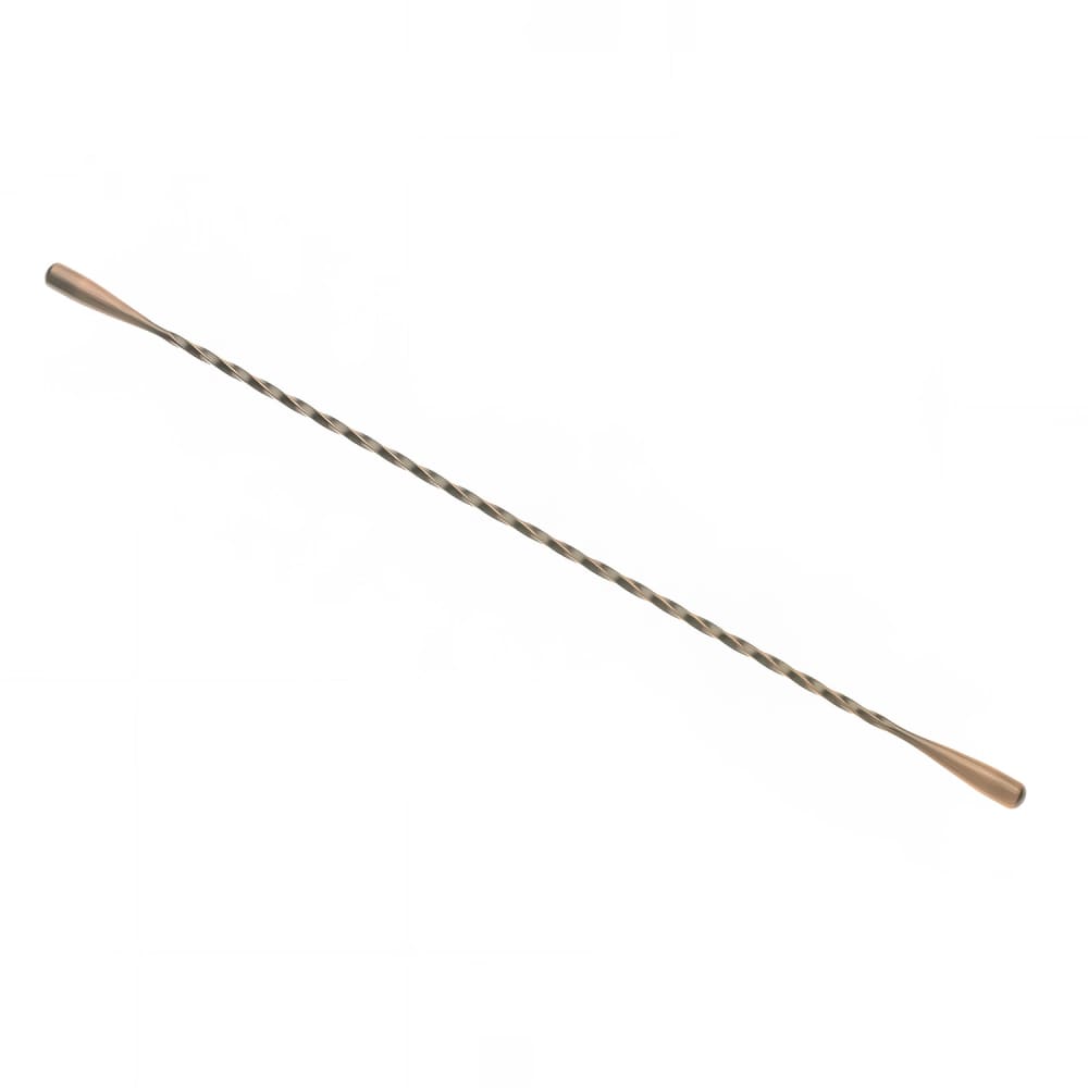 Barfly 13 3/16" Double Teardrop End Cocktail Stirrer, Antique Copper (M37020ACP)