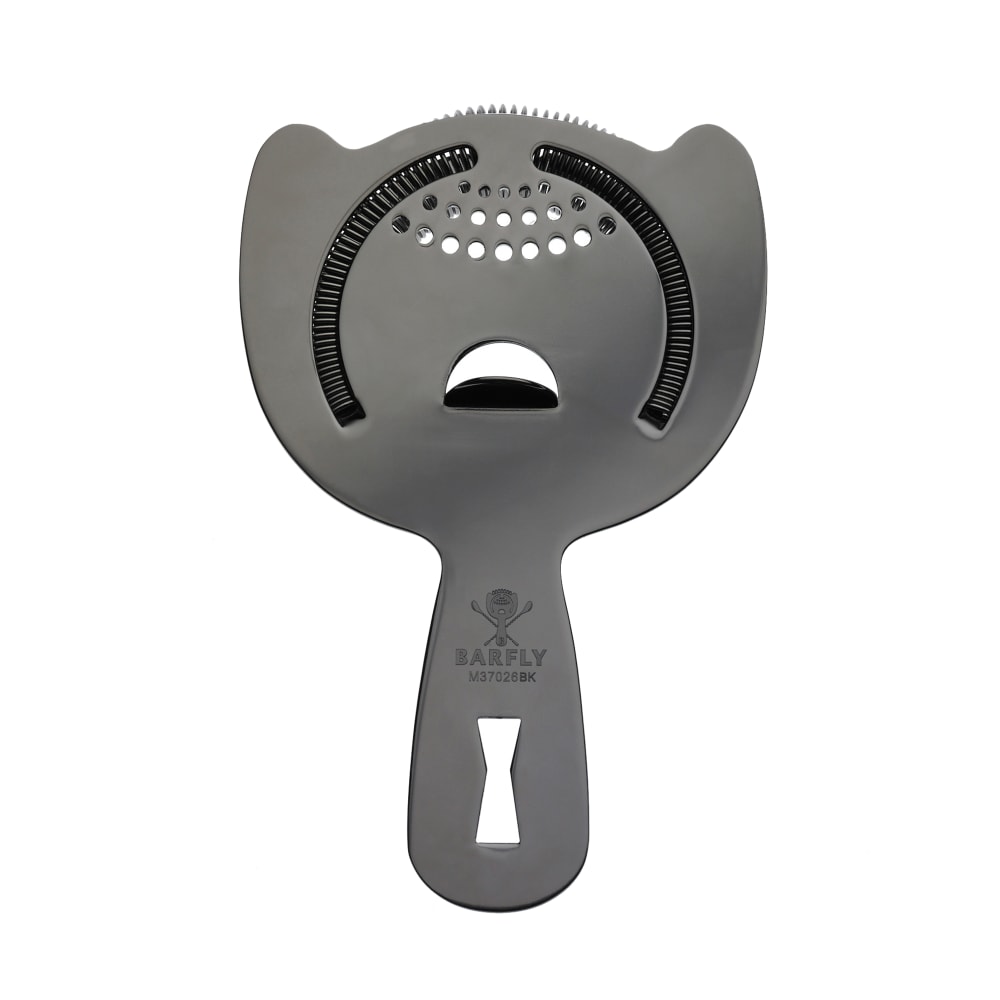 Barfly 2 Prong Bar Strainer - Stainless Steel, Gun Metal Black (M37026BK)